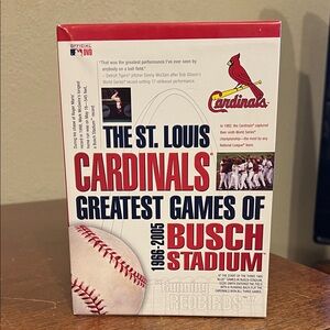 St. Louis Cardinals Greatest Games DVD